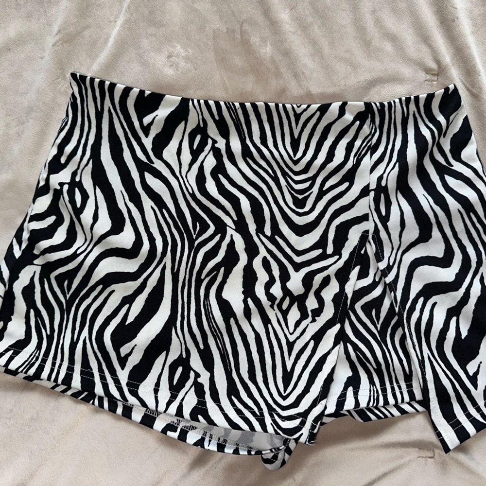 Shein Zebra Skirt